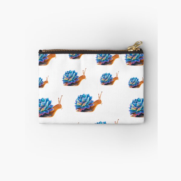 Item preview, Colorful Iridescent Glowing Blue Succulent Cactus Snail Art Bundle Pack designed and sold by Cawaiico.