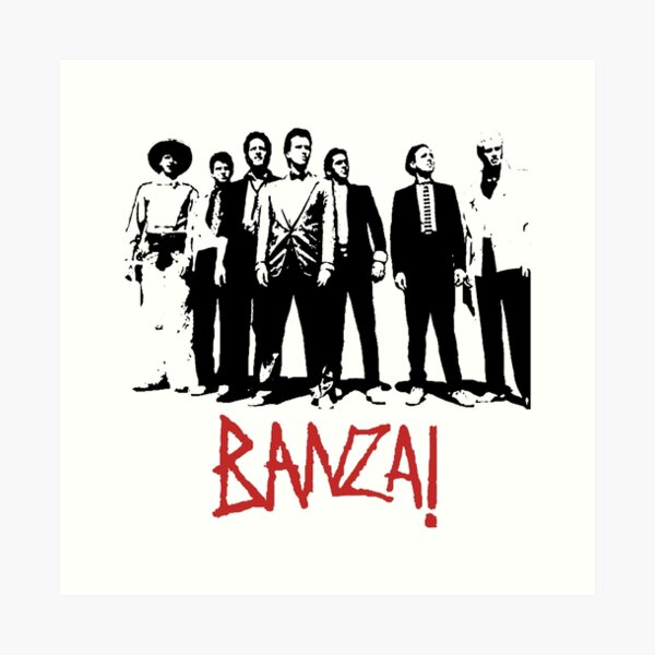 Buckaroo Banzai Art Print