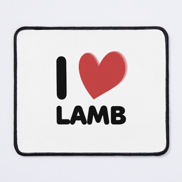 Item preview, I Love Lamb designed and sold by I-Heart-Designs ❤❤❤❤❤.