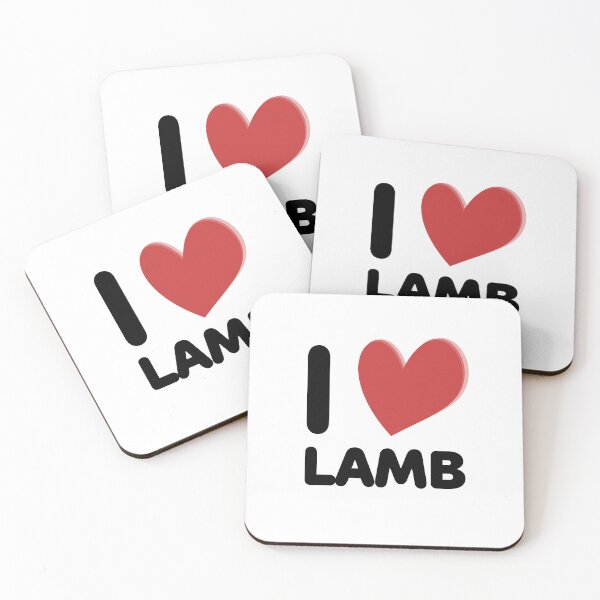 Item preview, I Love Lamb designed and sold by I-Heart-Designs ❤❤❤❤❤.