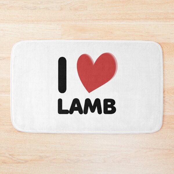 Item preview, I Love Lamb designed and sold by I-Heart-Designs ❤❤❤❤❤.