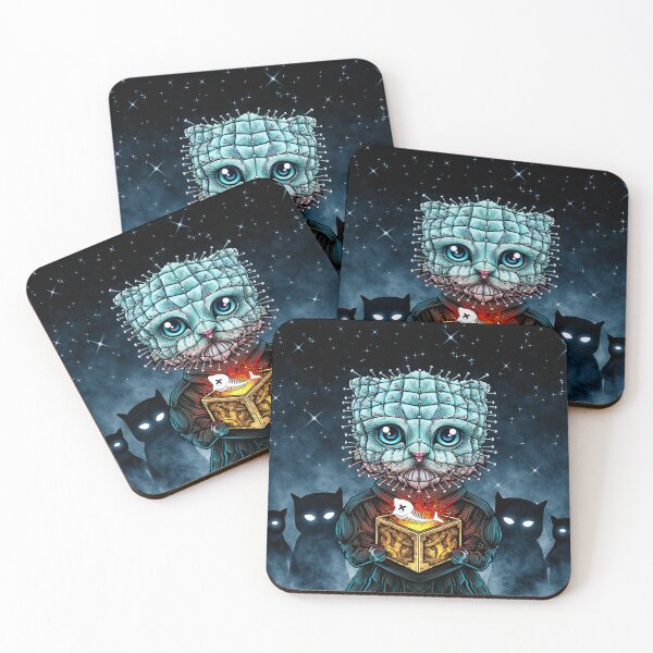 Item preview, Meow raiser PINHEAD KITTEN Halloween Horror designed and sold by Winya.