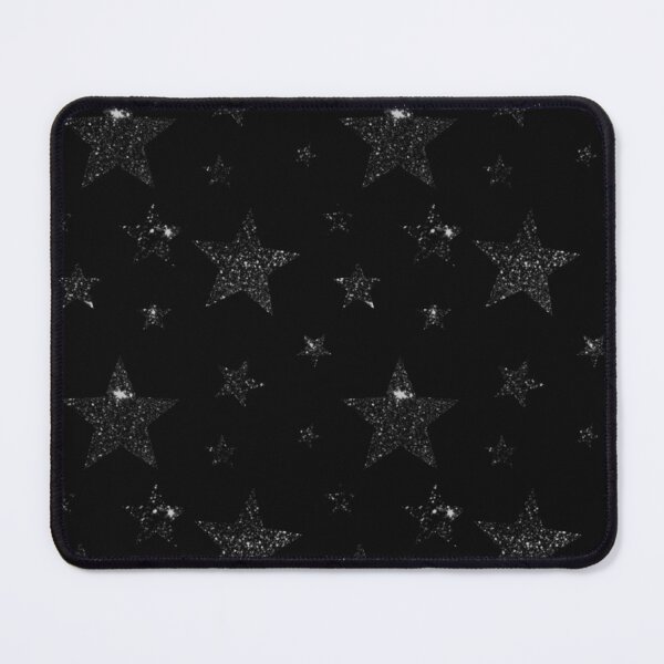 Item preview, Black Faux Glitter Stars designed and sold by Felicity-K.