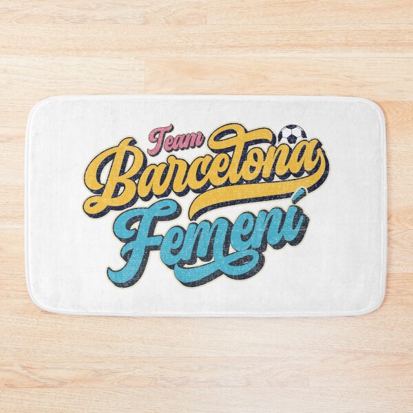 Item preview, Team Barcelona Femeni (Retro Typography) WOSO/FutFem designed and sold by Numero14.
