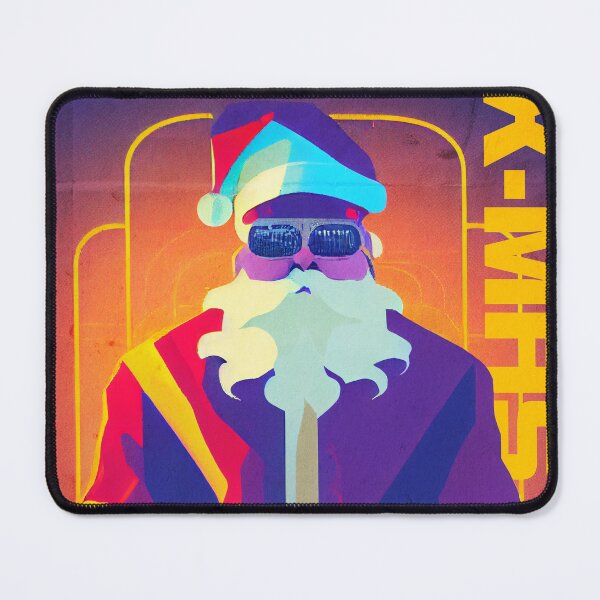 Item preview, "X-Mas Santa" a Low-resolution Santa Claus Christmas designed and sold by ArtificialEye.