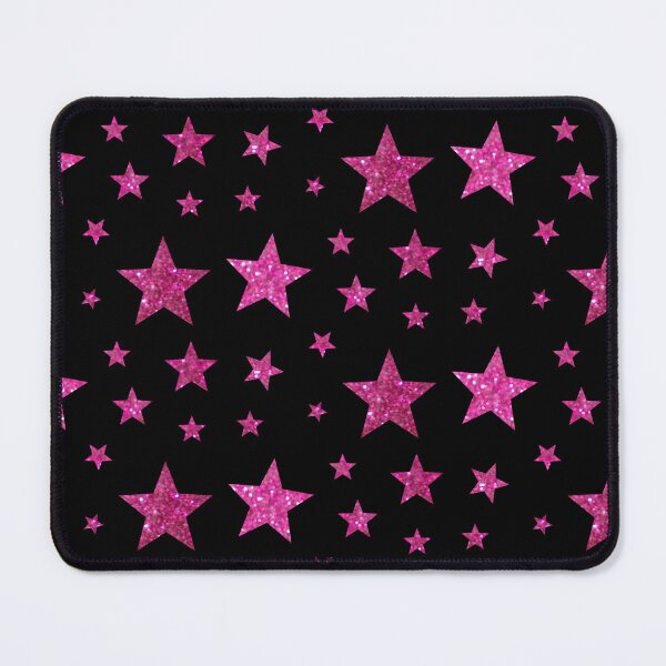 Item preview, Hot Pink Faux Glitter Stars designed and sold by Felicity-K.