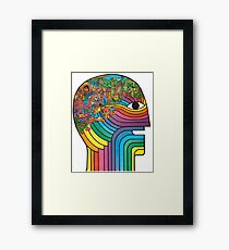 "The youth is committed to the motherland!" - Retro 1970s Chilean Communist Propaganda Art - Afiches de la Unidad Popular Framed Print