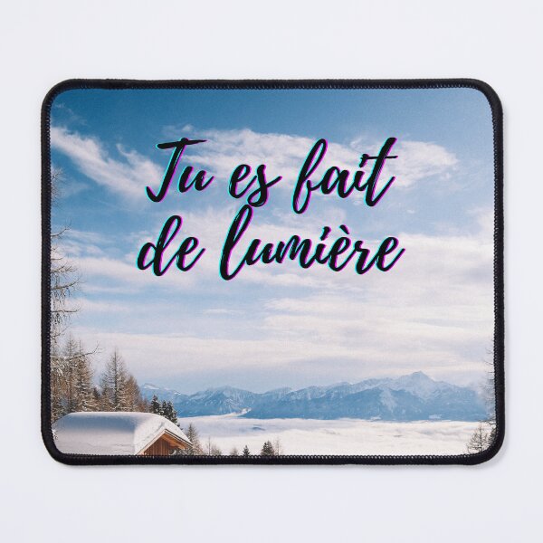 Item preview, I am made of light - popular french quotes theme gifts  designed and sold by RebelliousRosee.