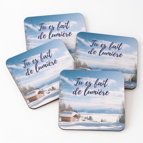 Item preview, I am made of light - popular french quotes theme gifts  designed and sold by RebelliousRosee.