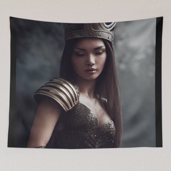 Item preview, queen playing chess designed and sold by Diamant-Co.