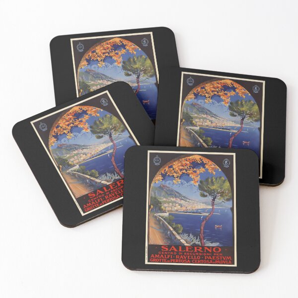Item preview, Salerno Italy Vintage Summer Travel Ad Classic  designed and sold by blairpdsekl.