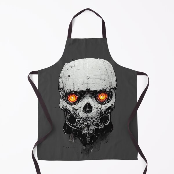 Item preview, Evil Cyborg Skull (Terminator Inspired) designed and sold by ArtificialEye.