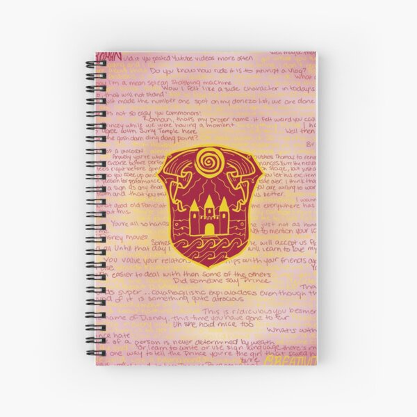 Roman Sanders Spiral Notebook
