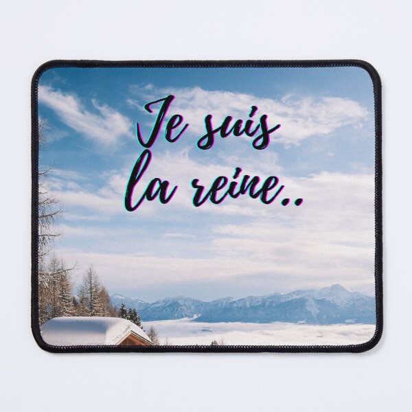 Item preview, I am the queen - popular french quotes theme gifts designed and sold by RebelliousRosee.