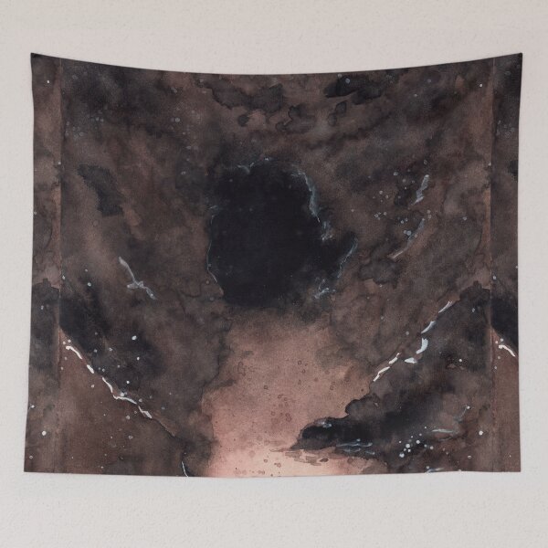 Item preview, Into the Darkness - Watercolour Illustration designed and sold by Pattokarts.