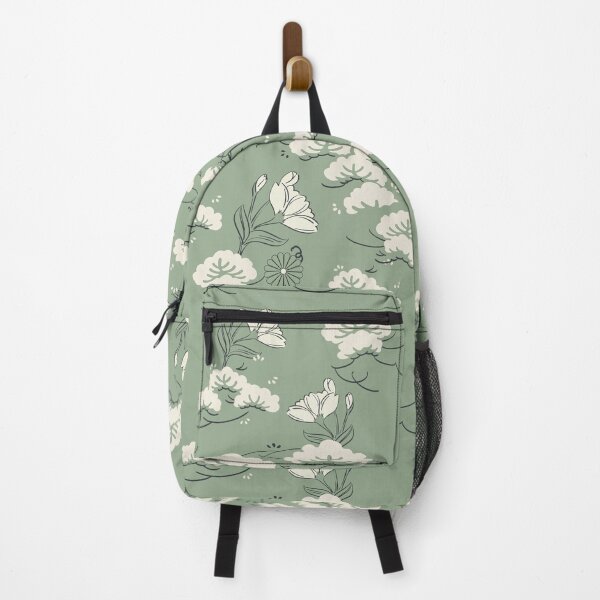 Item preview, Modern japanese floral designed and sold by maahdcase.