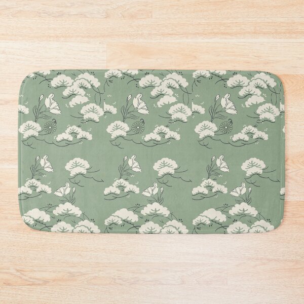 Item preview, Modern japanese floral designed and sold by maahdcase.