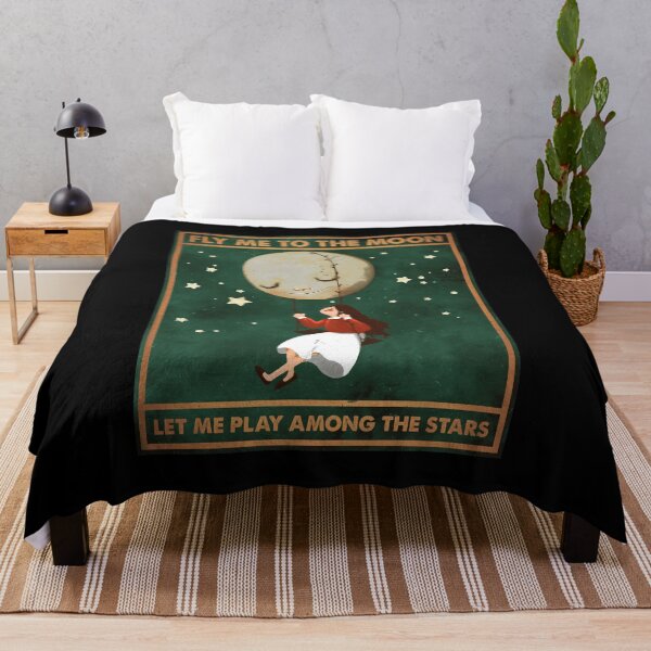 Item preview, Fly Me To The Moon Let Me Play Among The Stars designed and sold by aglericcoz.