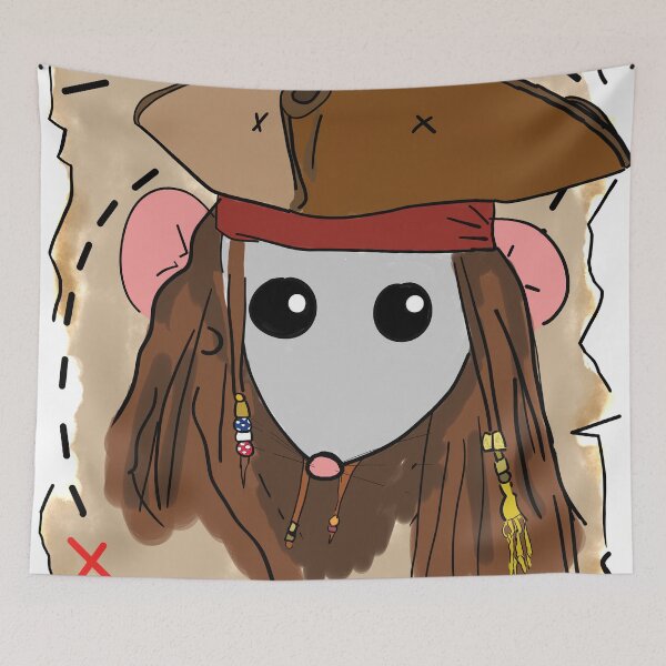 Item preview, Captain Jack SparRat designed and sold by ladyjett.
