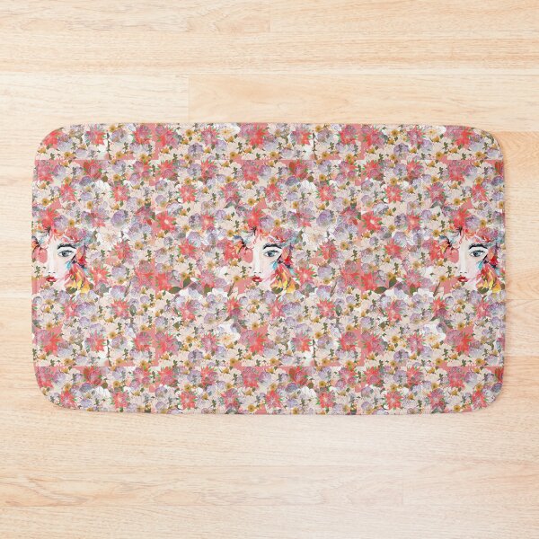 Item preview, woman all over covered with flowers  designed and sold by Passacagliabusra.