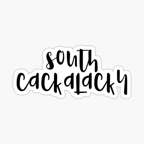south cackalacky Sticker