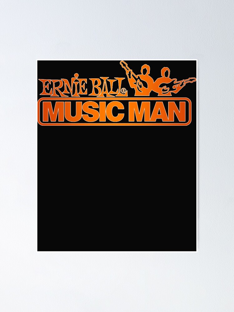 “Music Man Logo " Poster for Sale by Jenniferrei | Redbubble