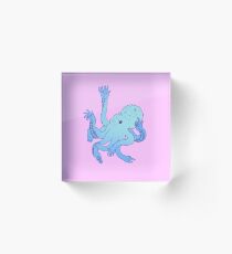 Octopus with Hands Acrylic Block