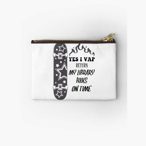 Item preview, Funny Librarian Quote Yes I Vape Return My Library Books On Time designed and sold by ghostsanda.