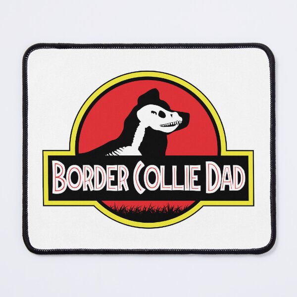 Item preview, (For Bright Background) Jurassic Border Collie Dad designed and sold by More Cute Dogs.