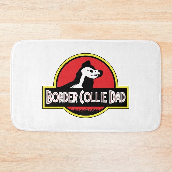 Item preview, (For Bright Background) Jurassic Border Collie Dad designed and sold by More Cute Dogs.