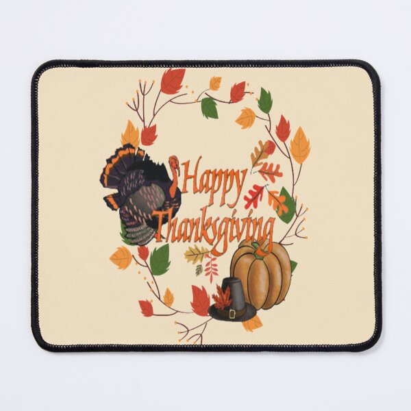 Item preview, Thanksgiving Turkey and Pumpkin, Plaid and all things pumpkin Thanksgiving ,Thankful Grateful Blessed, Pumpkin spice and all things nice designed and sold by Adri Barnard.