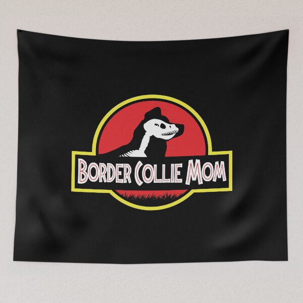 Item preview, (For Dark Background) Jurassic Border Collie Mom designed and sold by More Cute Dogs.