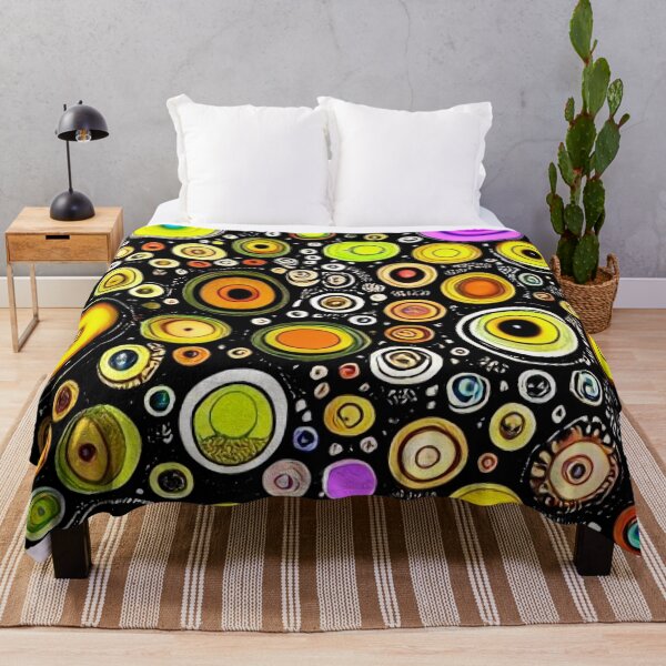 Item preview, 60s 70s Style Retro Funky Circles designed and sold by knurvs.