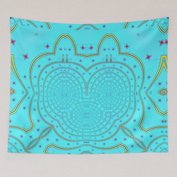 Item preview, ARUBA - ABSTRACT ARUBA FLAG PATTERN - ONE HAPPY ISLAND designed and sold by Ralek.