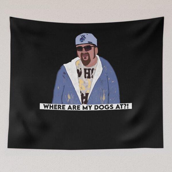 Item preview, Gustavo rocque (missing his dogs from btr) designed and sold by ColleenNowak.