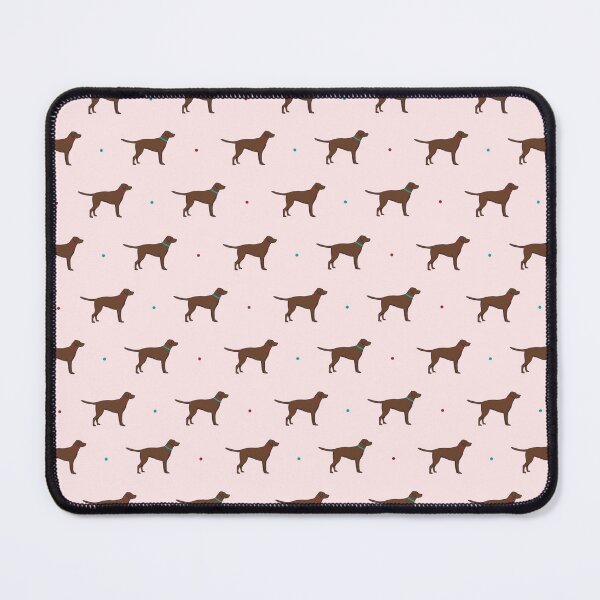 Item preview, Chocolate Labrador Pattern - pink designed and sold by Kittys-Art.
