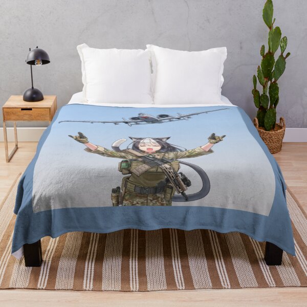 Item preview, CAT GIRL A-10 THUNDERBOLT "BRRRT" designed and sold by BreannaKi.