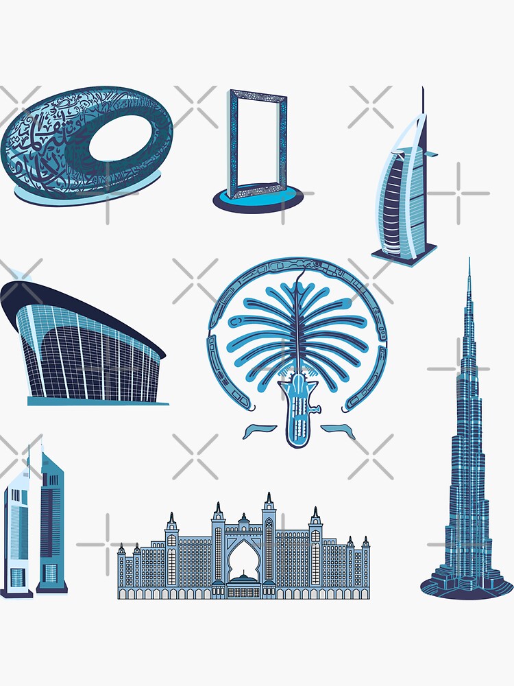 "Stickers For Laptop Dubai Pack" Sticker for Sale by Suraj0285 Redbubble