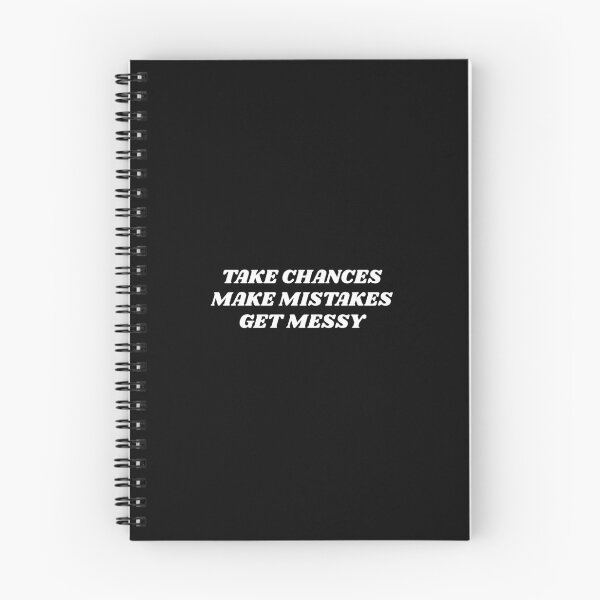 Item preview, Best motivational words for creatives - Take Chances Make Mistakes Get Messy designed and sold by Inspirationmotivation.