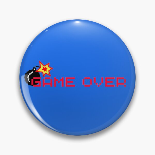 Item preview, Game Over Retro Explosion designed and sold by LMoonDesigns.