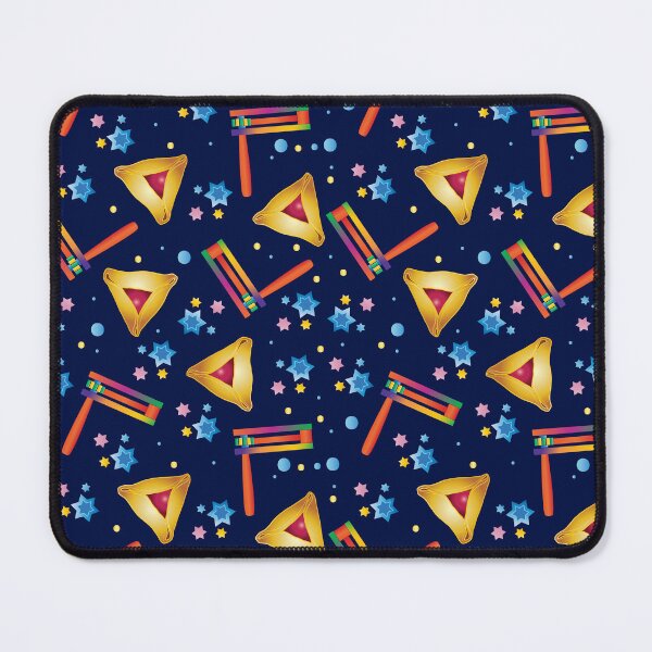 Item preview, Happy Purim Kids Party Decoration Gifts Jewish Holiday Navy Blue Pattern designed and sold by sofiartmedia.