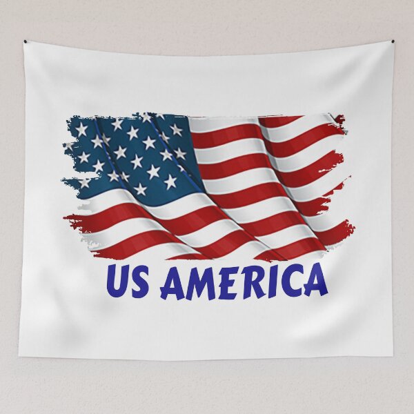 Item preview, USA Flag Proud Flag designed and sold by HopaHope.