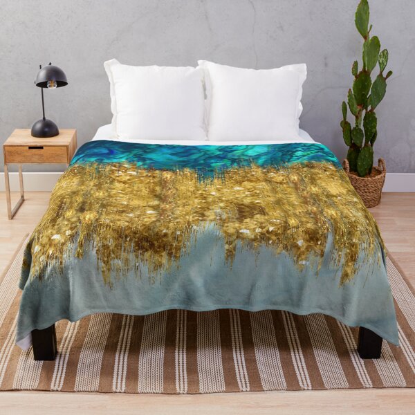 Item preview, Abalone, Pearl and gold texture mixed media abstract designed and sold by k9printart.