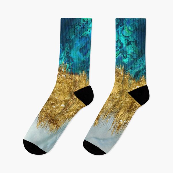 Item preview, Abalone, Pearl and gold texture mixed media abstract designed and sold by k9printart.