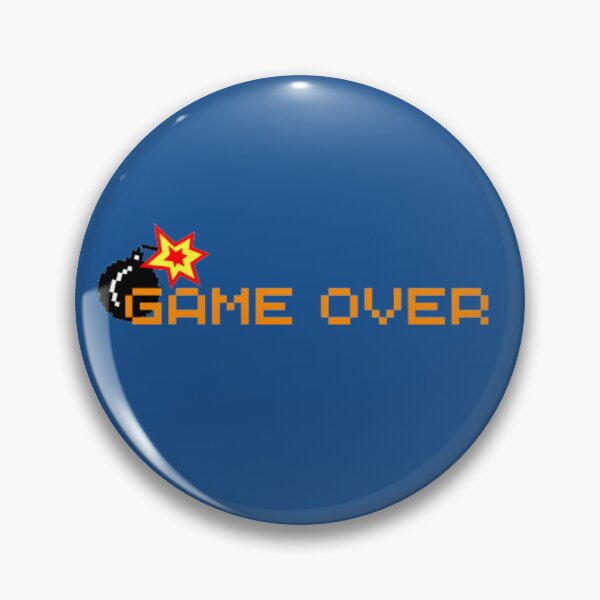 Item preview, Game Over Retro Explosion designed and sold by LMoonDesigns.