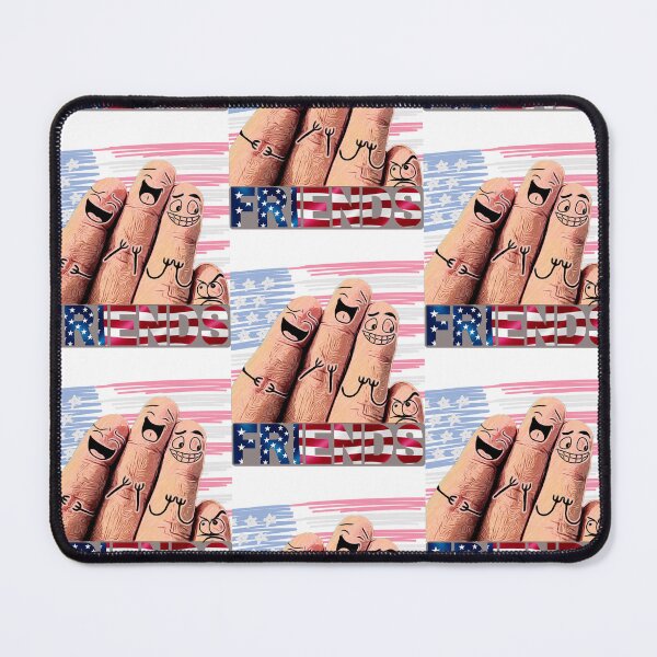 Item preview, Finger Friends | National Friends day | International day of friendship designed and sold by ZaqGum.