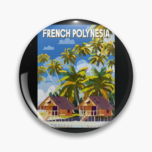Item preview, French Polynesia designed and sold by milbycoullp.
