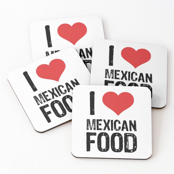 Item preview, I Love Mexican Food designed and sold by The "I Love Everything" Shop.
