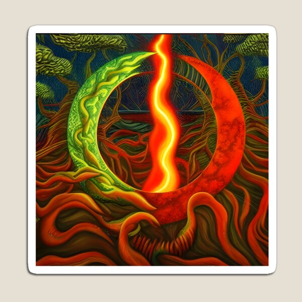 Item preview, The Woods - Psychedelic Visuals designed and sold by NomadicCreative.