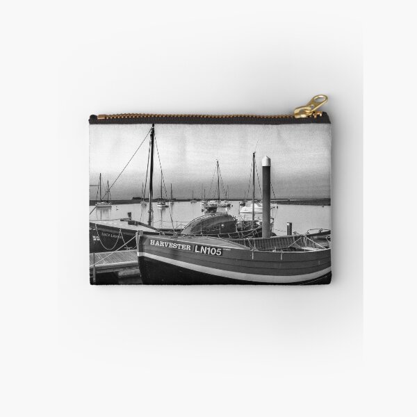 Item preview, A Whelker and a Lifeboat Black and White Wells Harbour Norfolk   designed and sold by Jim Key.